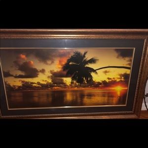 Large picture with frame